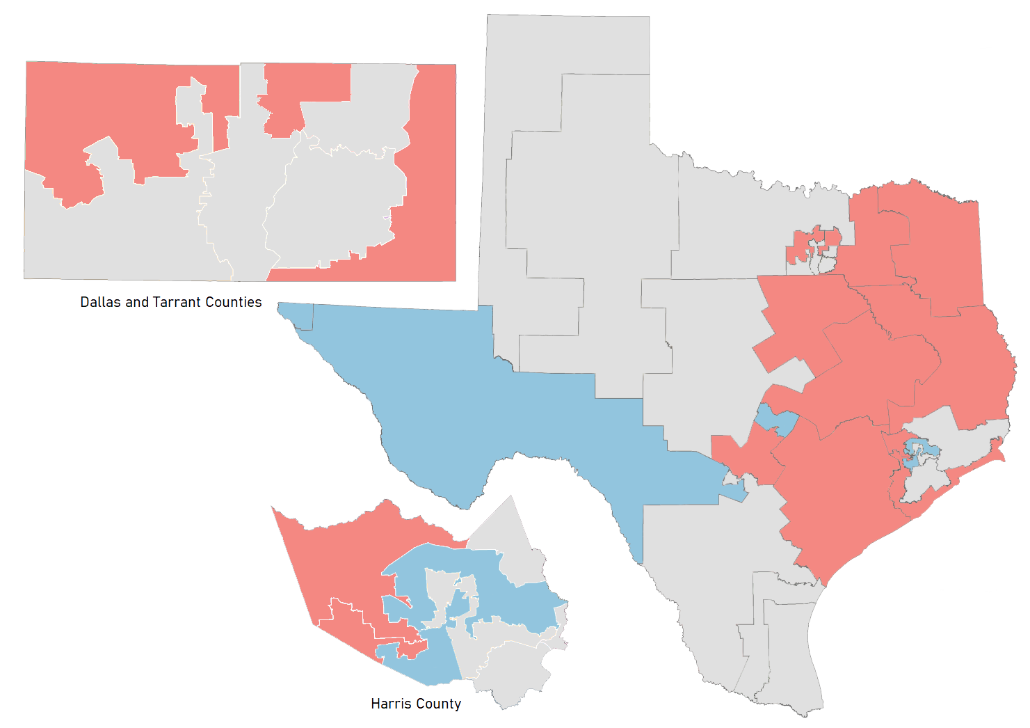 Texas Redistricting as a Preview (Image Credits: Wikimedia)