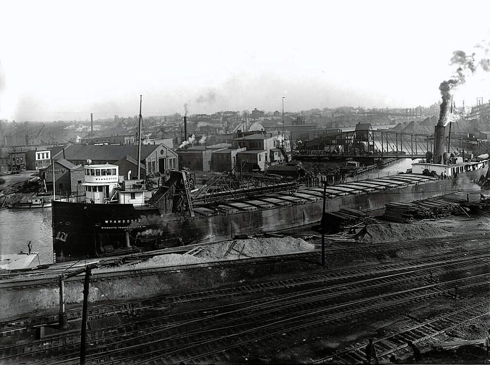 The Great Lakes Became an Industrial Highway (Image Credits: Flickr)