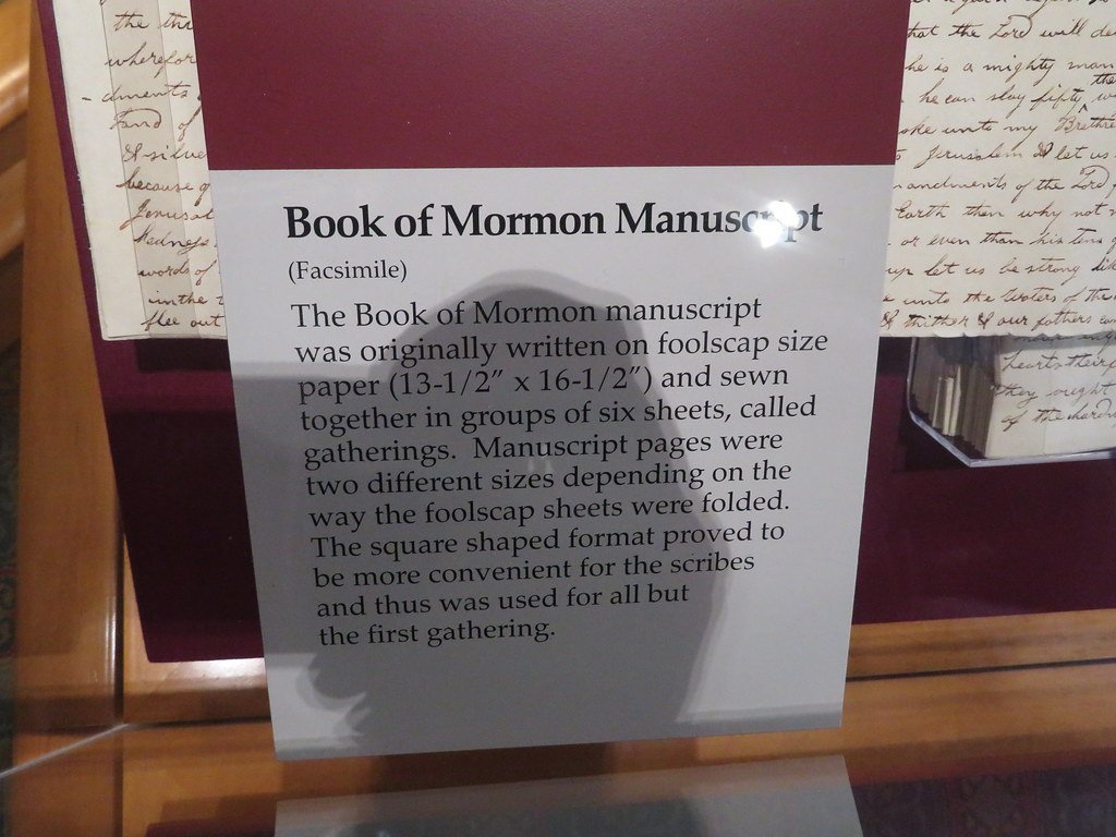 2. The Original Manuscript of the Book of Mormon - $35 Million (Private Sale, 2017) (Image Credits: Flickr)