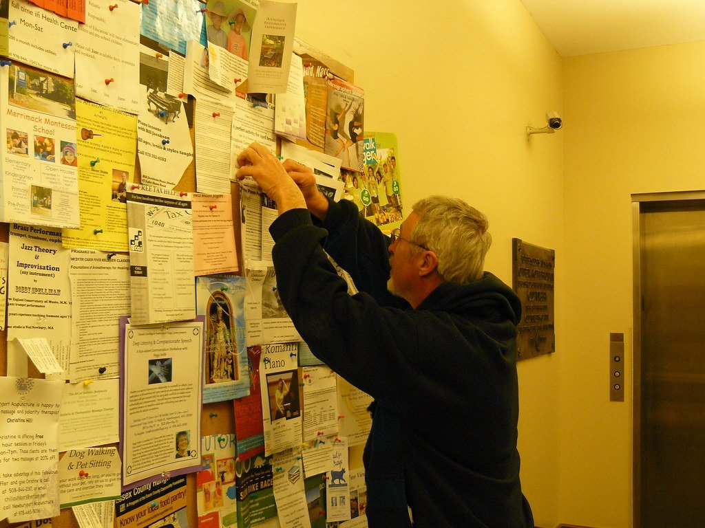Community Bulletin Boards (Image Credits: Flickr)
