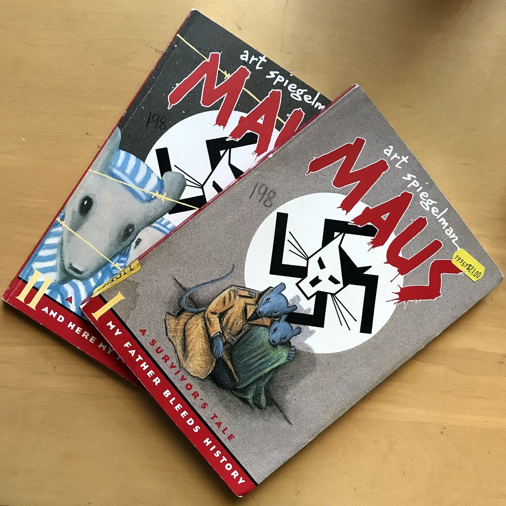 12. Maus - Art Spiegelman (1986) (Image Credits: Flickr)