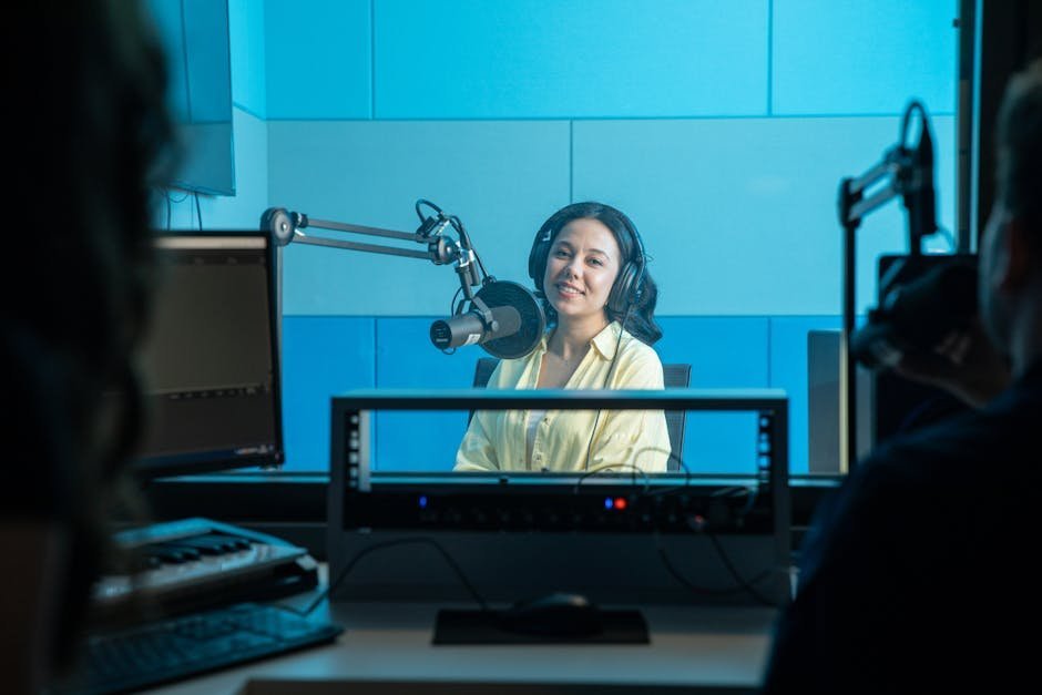 1. Radio DJs (Image Credits: Pexels)