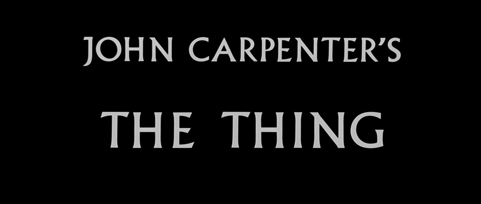 2. The Thing (1982) - Too Dark, Too Soon (Screenshot taken by me, Public domain)