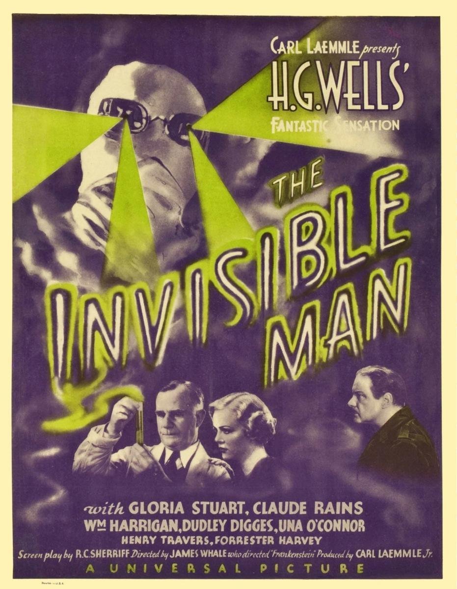 6. Invisible Man - Ralph Ellison (By Universal Pictures, Public domain)