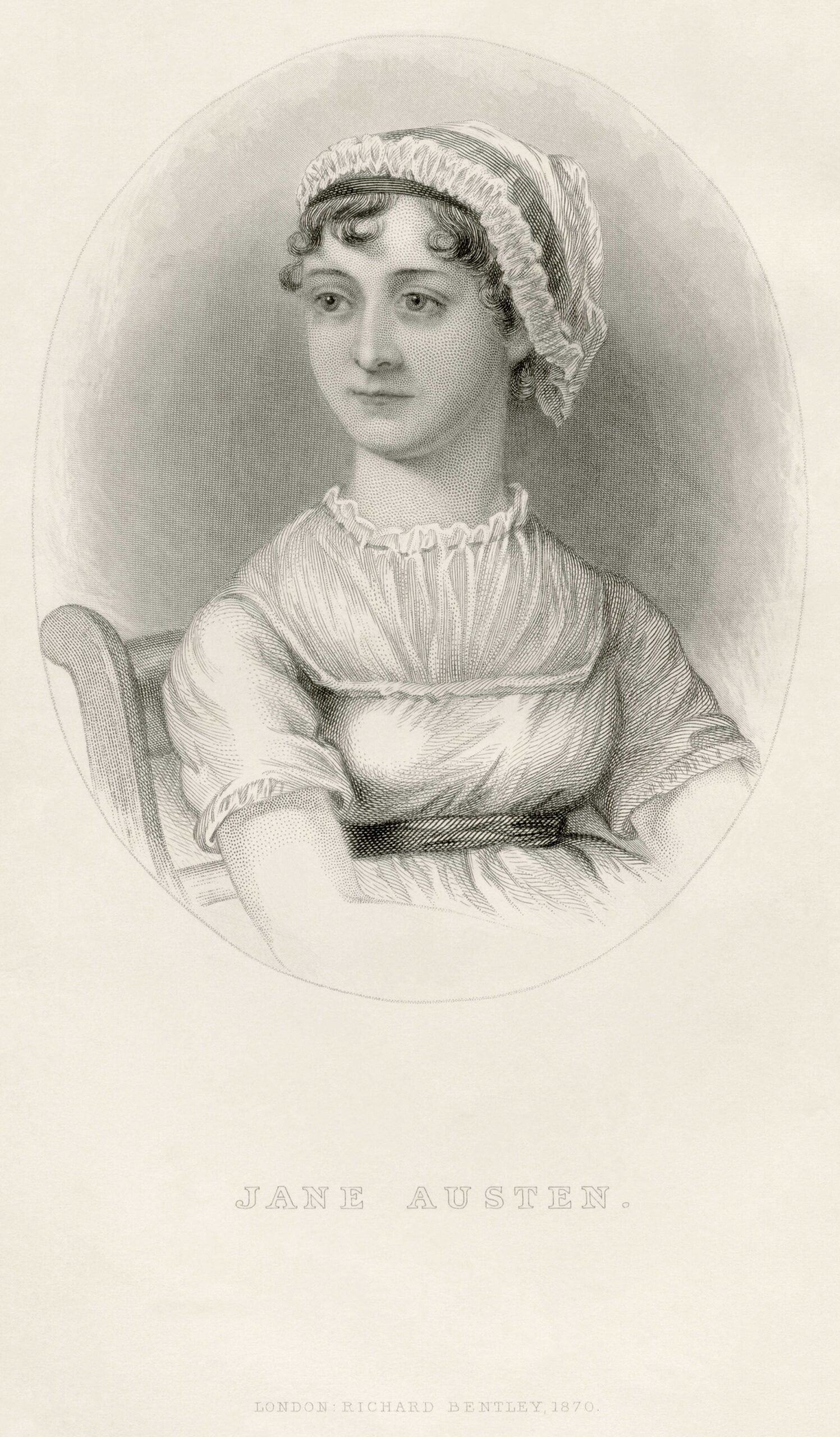 6. Pride and Prejudice by Jane Austen (1813) (A Memoir of Jane Austen by her nephew J. E. Austen-Leigh, Vicar of Bray, Berks. London: Richard Bentley, New Burlington Street, Publisher in Ordinary to her Majesty, 1870, Public domain)