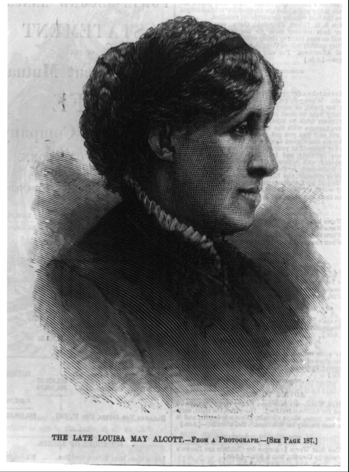 9. Little Women by Louisa May Alcott (1868) (This image is available from the United States Library of Congress's Prints and Photographs division under the digital ID cph.3a02242.This tag does not indicate the copyright status of the attached work. A normal copyright tag is still required. See Commons:Licensing., Public domain)