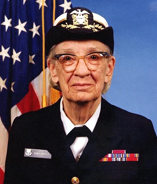 Grace Hopper: The Admiral Who Programmed the Modern World (Naval History and Heritage Command NH 96919-KN (jpg), Public domain)