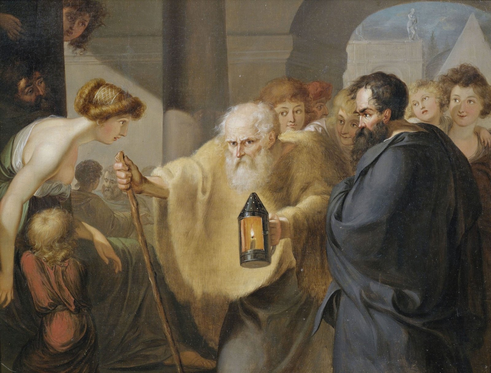 Diogenes of Sinope: The Philosopher Who Lived in a Barrel (Nagel Auktionen, Public domain)