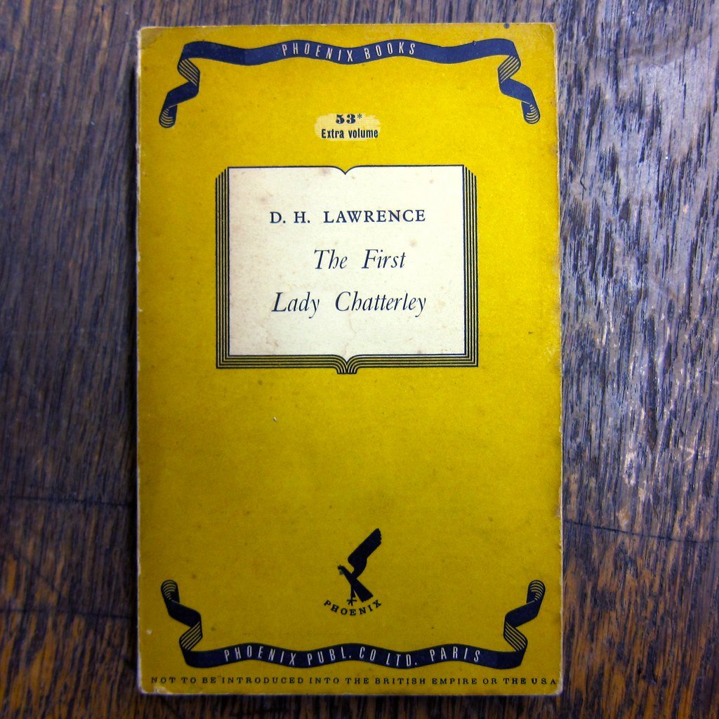 2. Lady Chatterley's Lover by D.H. Lawrence (1928) (Damian Cugley, Flickr, CC BY-SA 2.0)