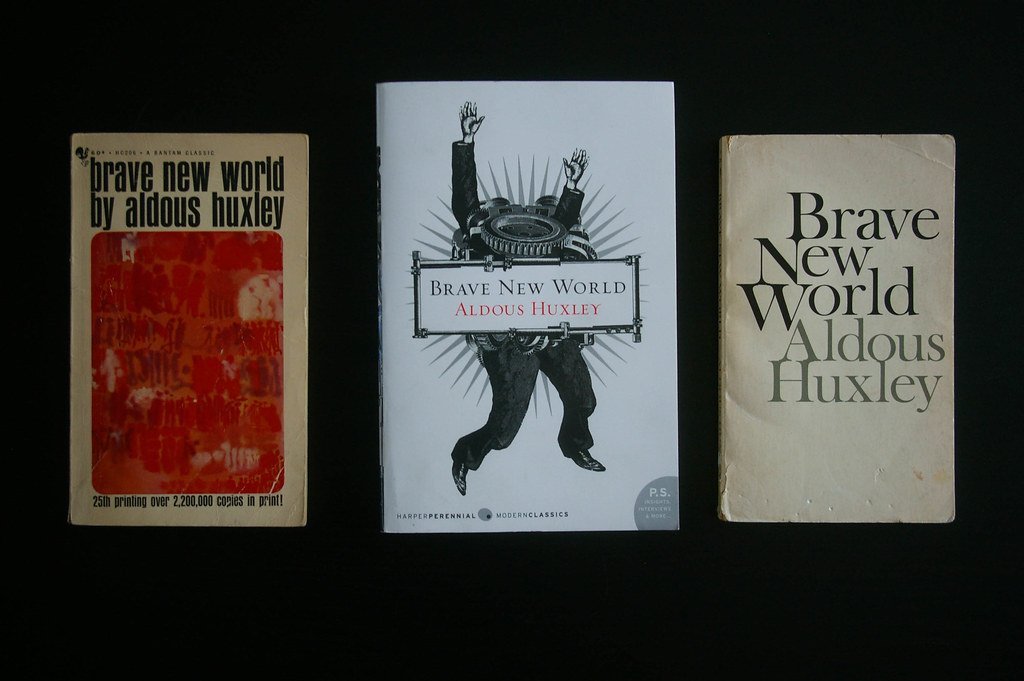 4. Brave New World by Aldous Huxley (1932) (alaina.buzas, Flickr, CC BY 2.0)