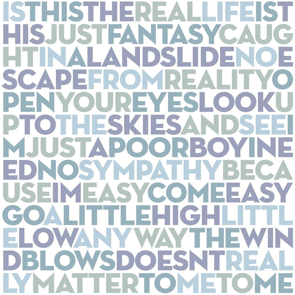 2. Queen – "Bohemian Rhapsody" (1975): "Is This the Real Life? Is This Just Fantasy?" (Brett Jordan, Flickr, CC BY 2.0)