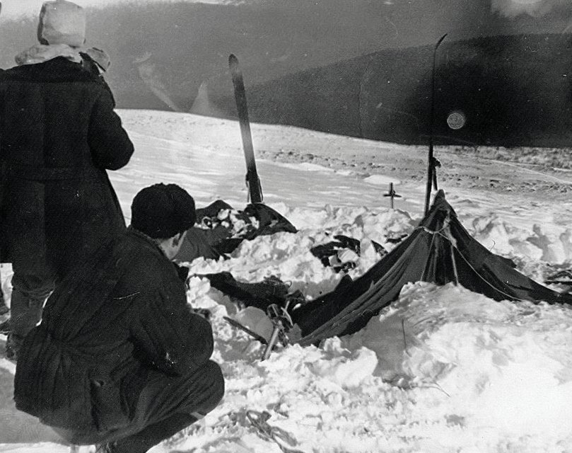 5. The Dyatlov Pass Incident ("Mysterious Deaths of 9 Skiers Still Unresolved", Public domain)