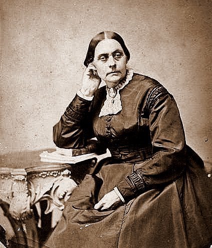 6. Susan B. Anthony’s “On Women’s Right to Vote” (1873) (originally posted to flickr as Portrait of Susan B. Anthony on her 50th birthday., Public domain)