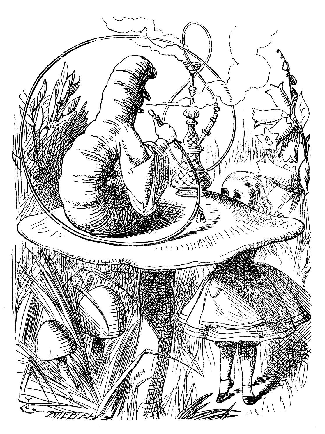 7. Alice's Adventures in Wonderland (1865 First Edition) - A Recall That Created a Rarity (Alice's Adventures in Wonderland (1865), Public domain)