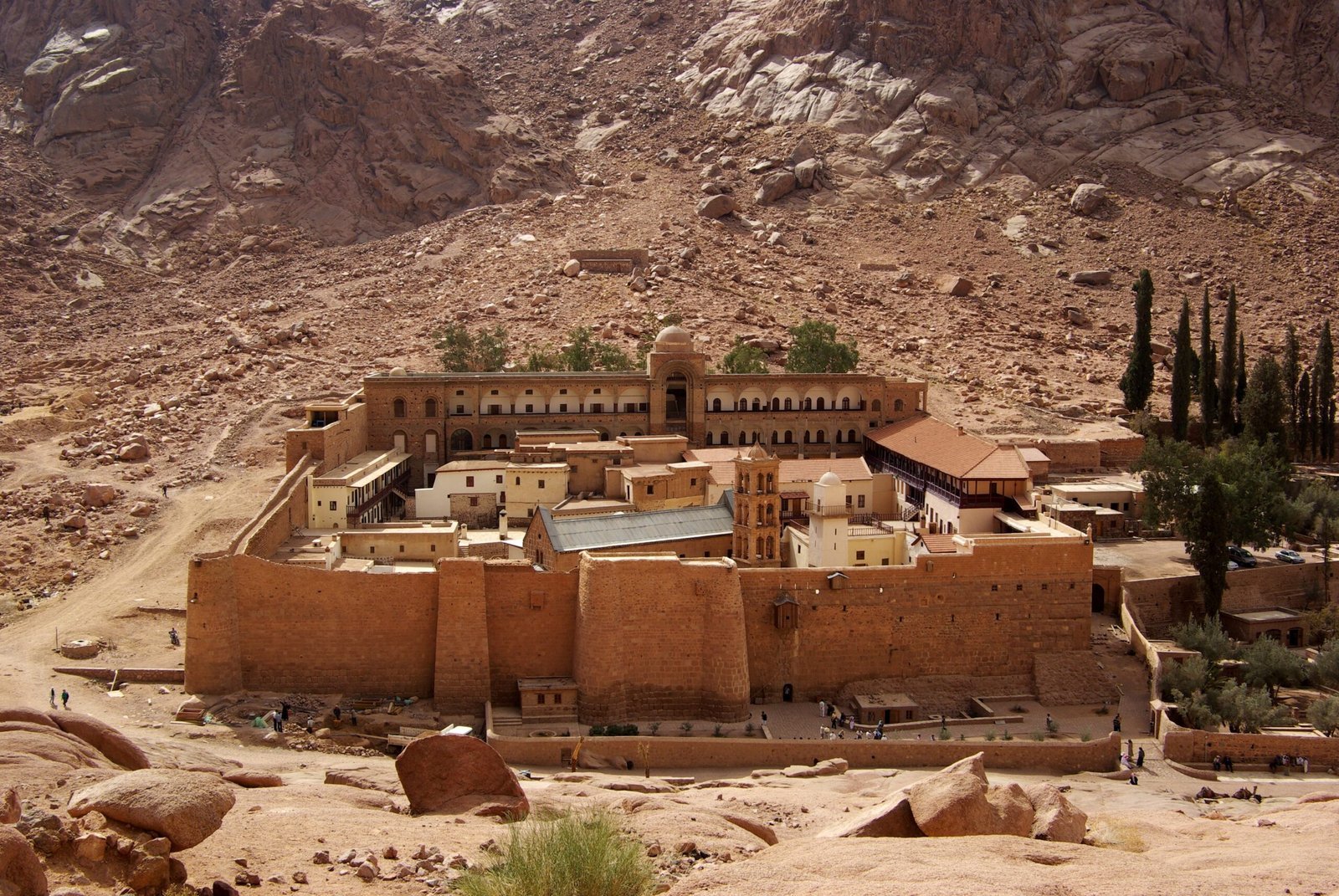 4. Saint Catherine's Monastery, Egypt (By Berthold Werner, CC BY-SA 3.0)