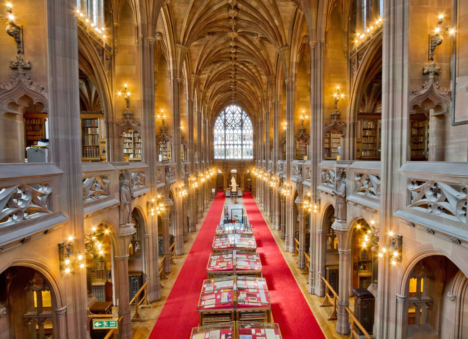 9. John Rylands Library, Manchester, England (By Mdbeckwith, CC BY 3.0)