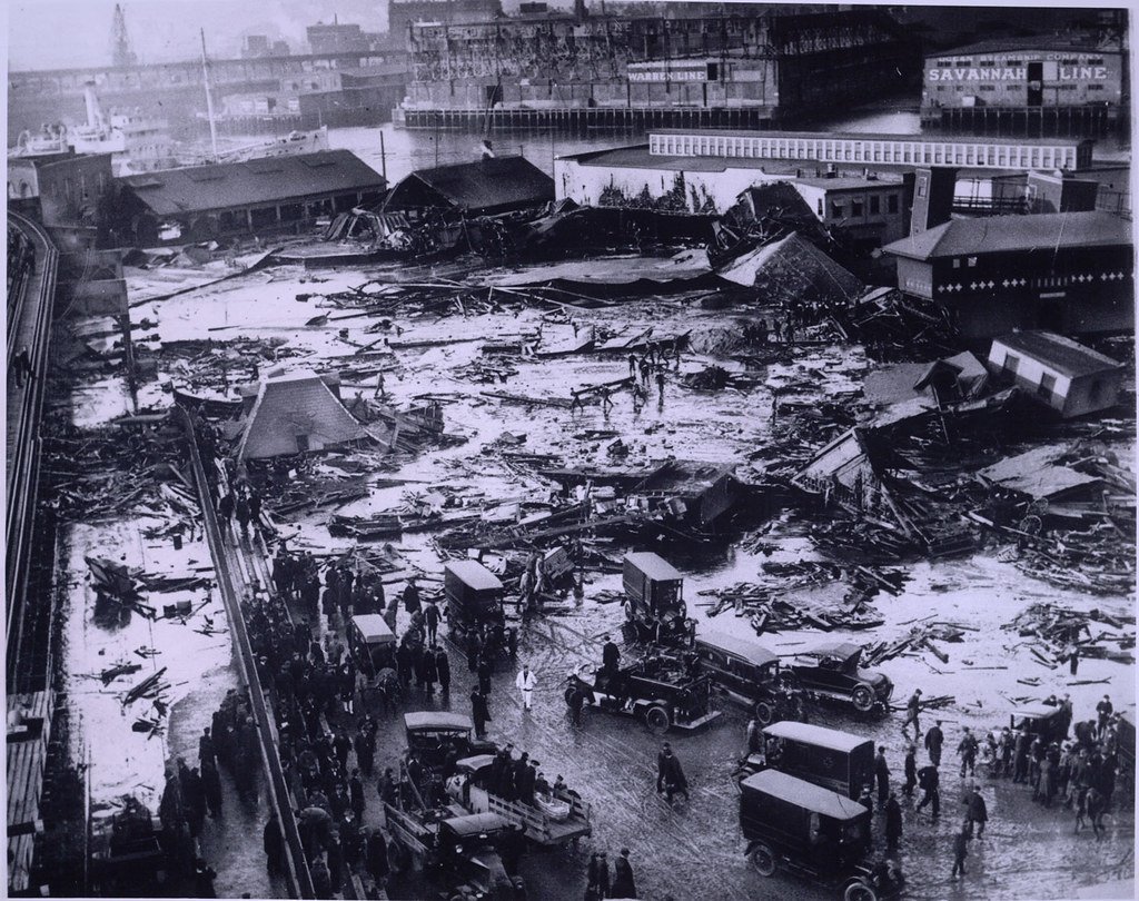 The Great Molasses Flood: A Sticky Nightmare in Boston (Boston Public Library, Flickr, CC BY 2.0)