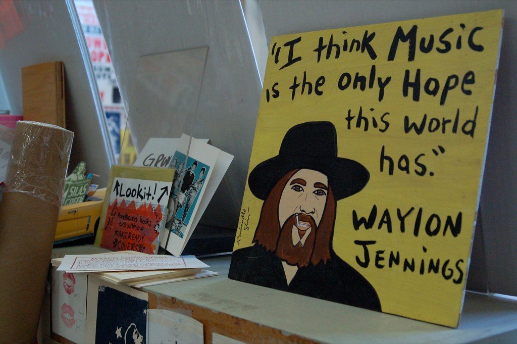 2. Waylon Jennings, a Coin Toss, and "The Day the Music Died" (vige, Flickr, CC BY 2.0)