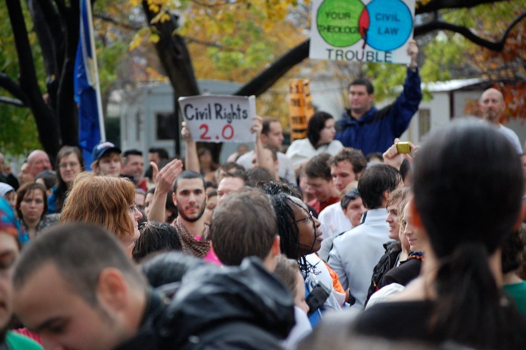 We Shall Overcome (pthread1981, Flickr, CC BY 2.0)