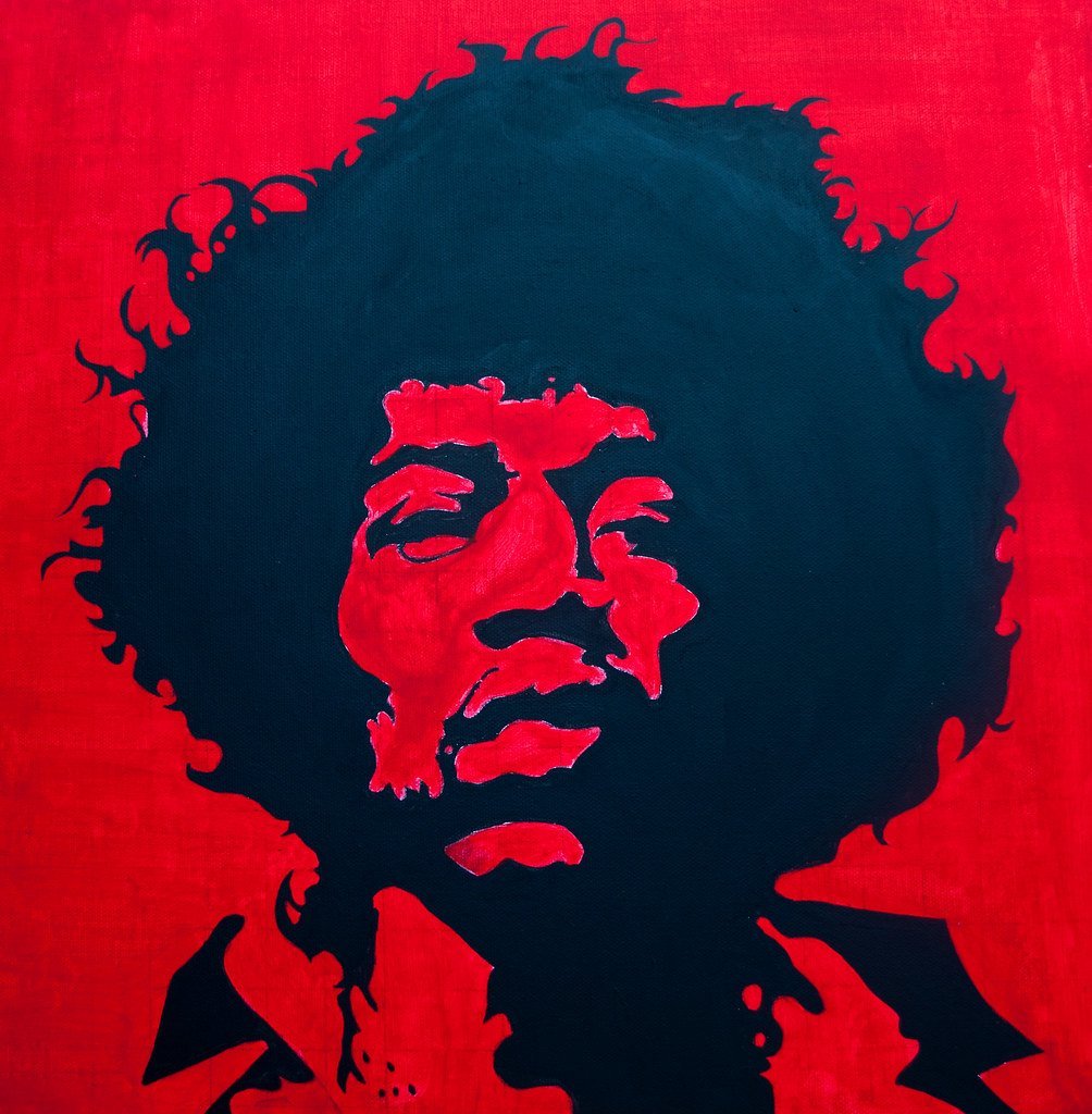 10. Jimi Hendrix's Last Song Was About Being Born (amalakar, Flickr, CC BY 2.0)
