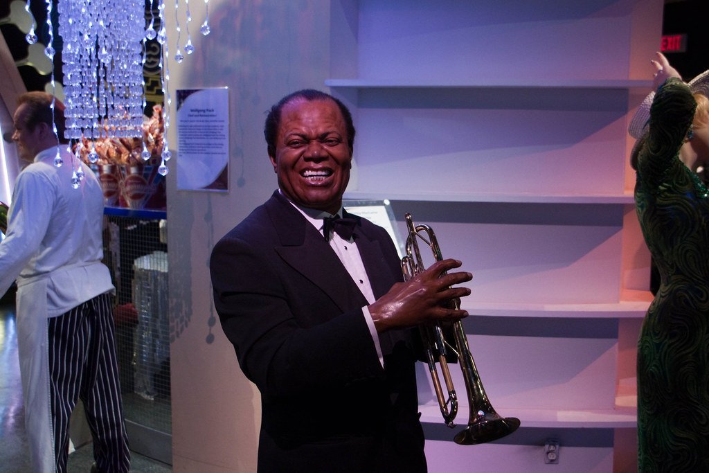 4. Louis Armstrong - The Legend Who Still Hit Number One at 63 (Andy Peyton, Flickr, CC BY 2.0)