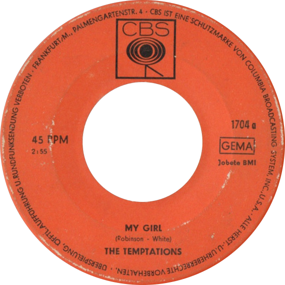 I Wish It Would Rain by The Temptations (By CBS Records (International), Public domain)