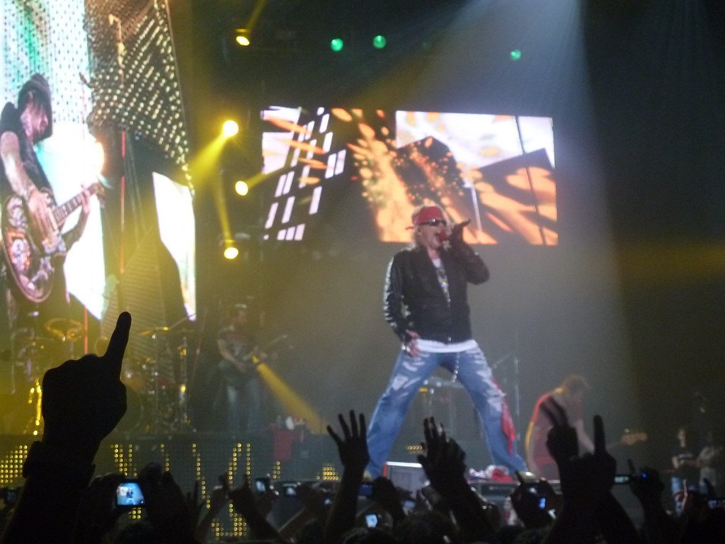 Sweet Child o' Mine by Guns N' Roses (Carlos Varela, Flickr, CC BY 2.0)