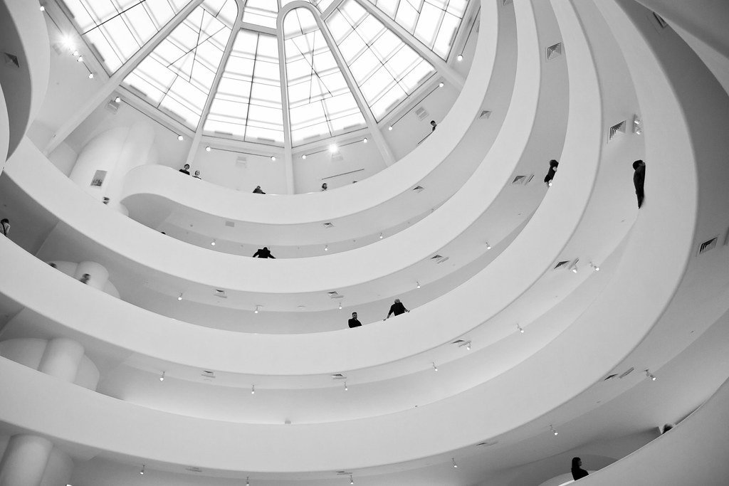 5. Solomon R. Guggenheim Museum - New York City, New York (Ted LaBar, Flickr, CC BY 2.0)