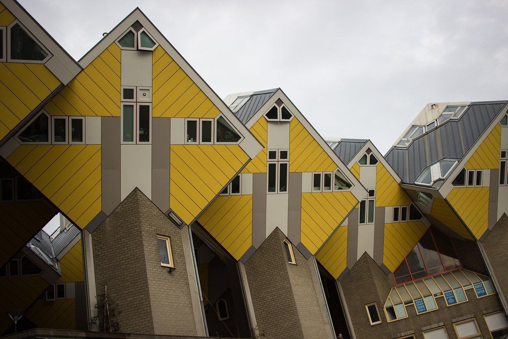 8. The Cube Houses, Rotterdam, Netherlands (jantoniomc, Flickr, CC BY 2.0)