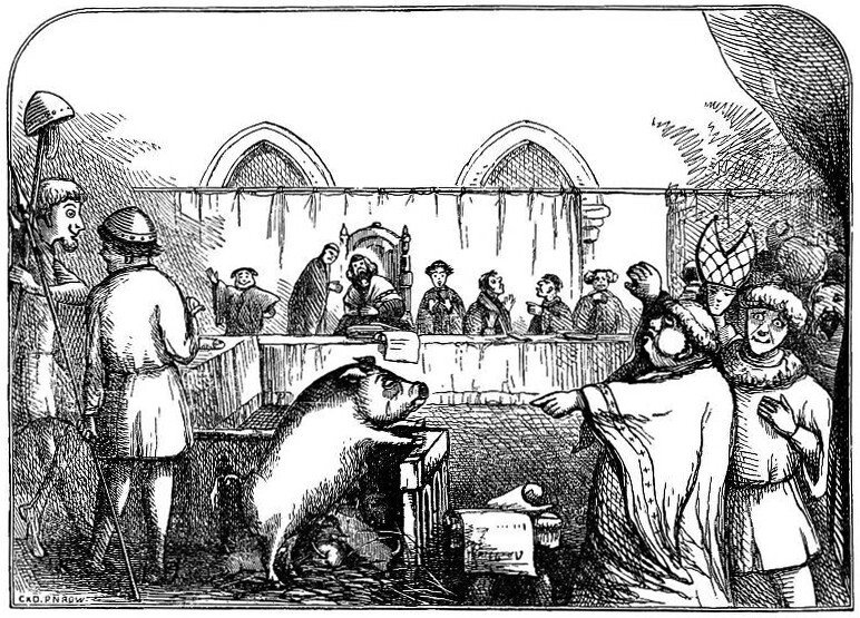 10. Medieval Europe Put Animals on Trial (824–1700s) (Image Credits: Flickr)
