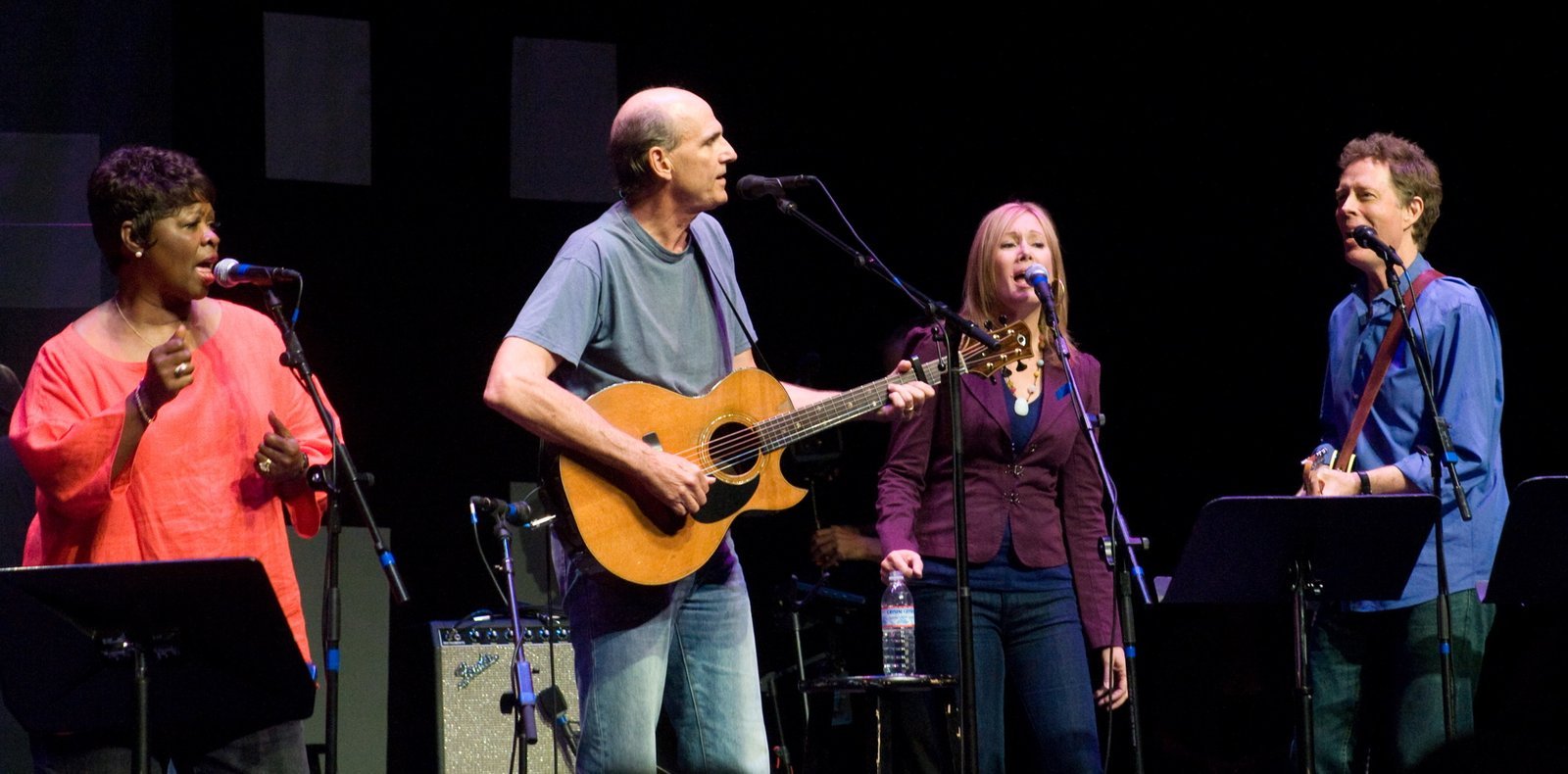 6. "Fire and Rain" – James Taylor (1970): Three Kinds of Heartbreak in One Song (By ETownHall, CC BY-SA 3.0)