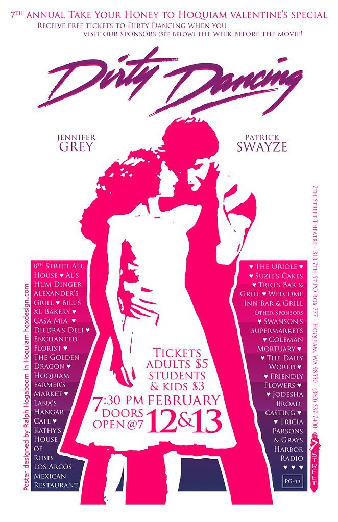 8. Dirty Dancing: Franke Previte's Steamy Dances (1987) (ralphhogaboom, Flickr, CC BY-SA 2.0)