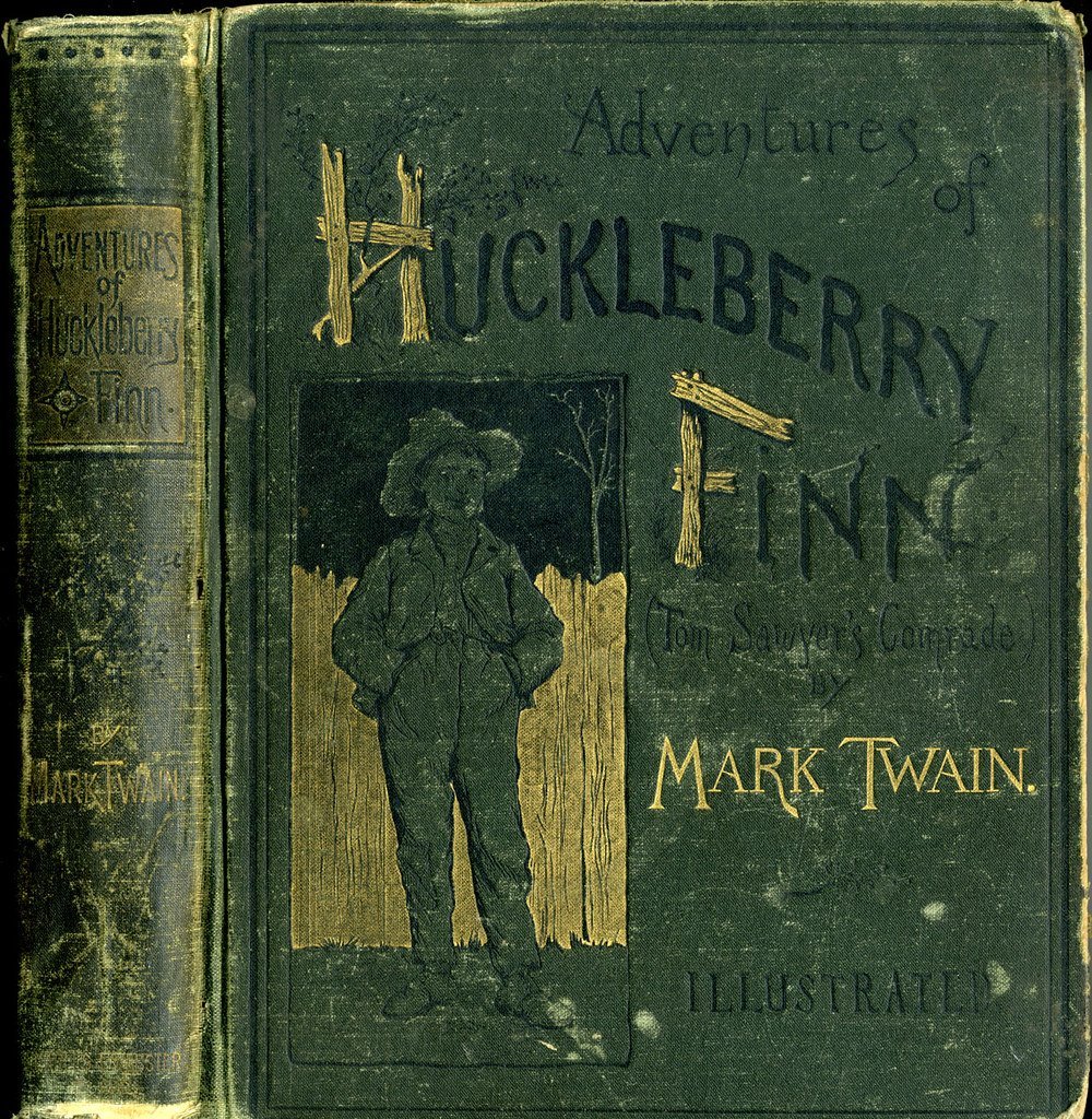 The Adventures of Huckleberry Finn by Mark Twain (crackdog, Flickr, CC BY 2.0)