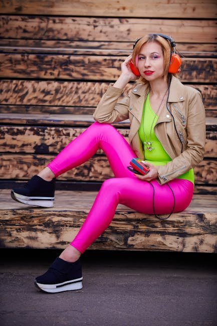 2. Neon Colors and Bold Color Clashing (Image Credits: Pexels)