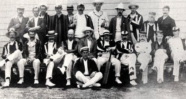 2. Arthur Conan Doyle - The Multi-Sport Visionary (Original publication: 1903

Immediate source: http://www.authorscricketclub.com/, Public domain)