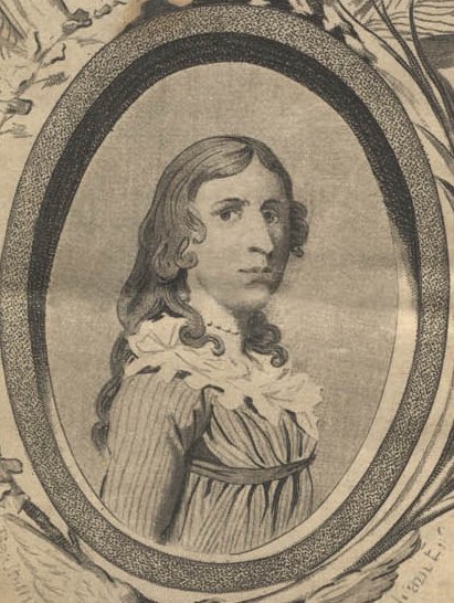 Deborah Sampson: America's First Known Female Soldier (By Engraving by George Graham. From a drawing by William Beastall, which was based on a painting by Joseph Stone., Public domain)
