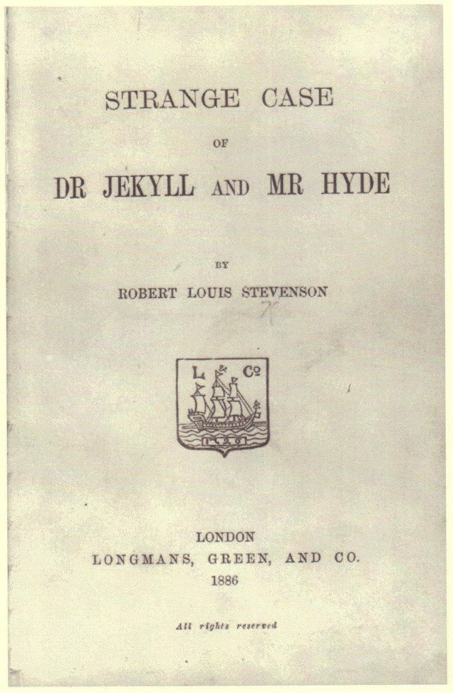 The Strange Case of Dr. Jekyll and Mr. Hyde by Robert Louis Stevenson (Public domain)