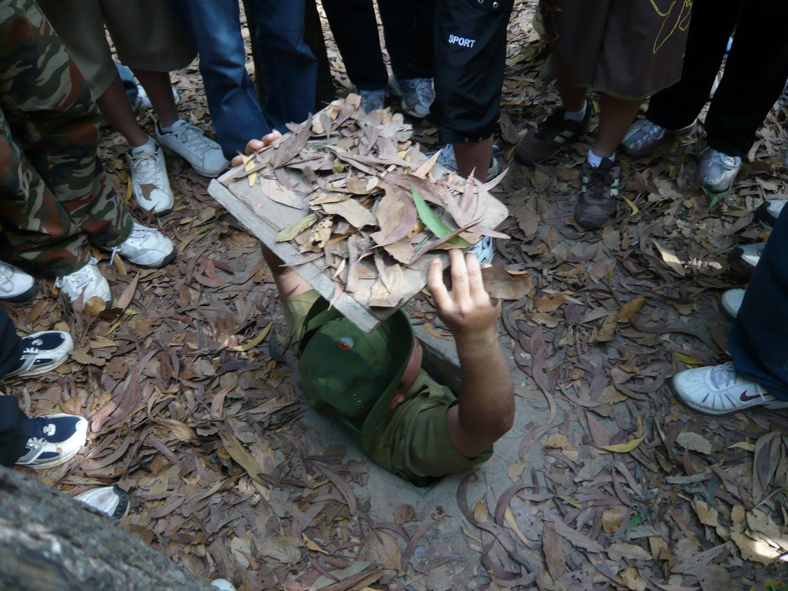 Cu Chi Tunnels, Vietnam (By Bencmq, CC BY-SA 3.0)
