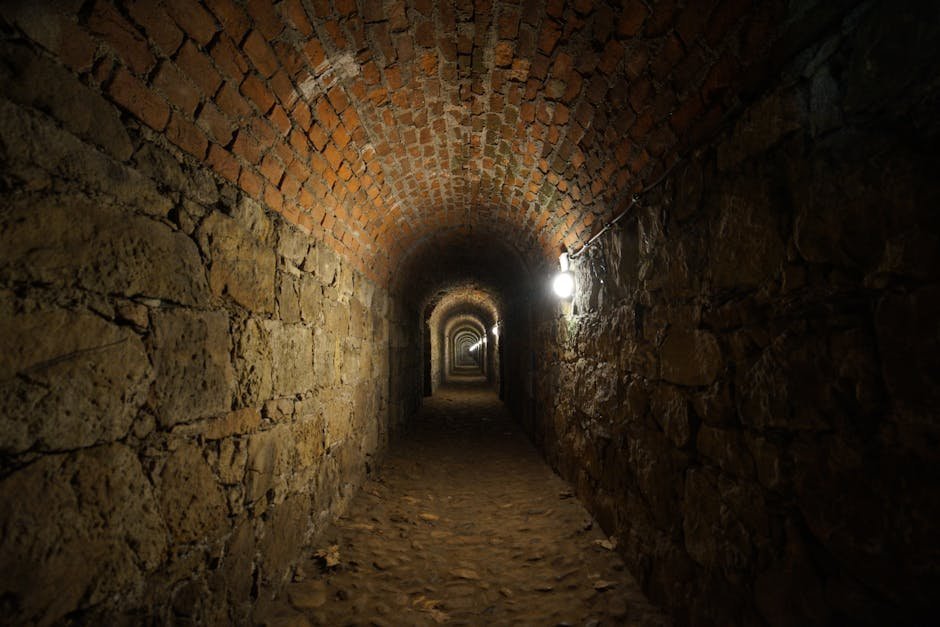 Secret Supply Tunnel, Predjama Castle, Slovenia (Image Credits: Pexels)