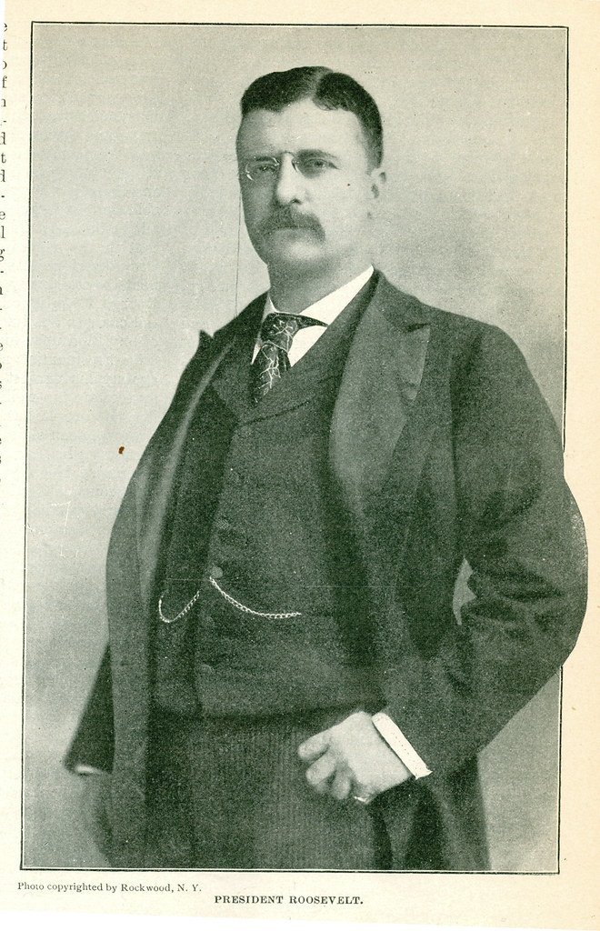 Theodore Roosevelt's White House Brawls (Political Graveyard, Flickr, CC BY 2.0)