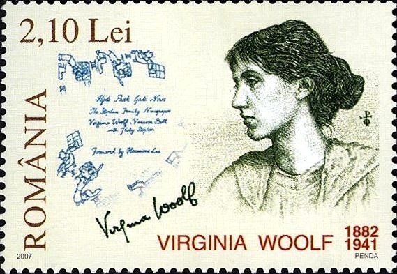 Virginia Woolf to Vita Sackville-West (By Post of Romania, Public domain)