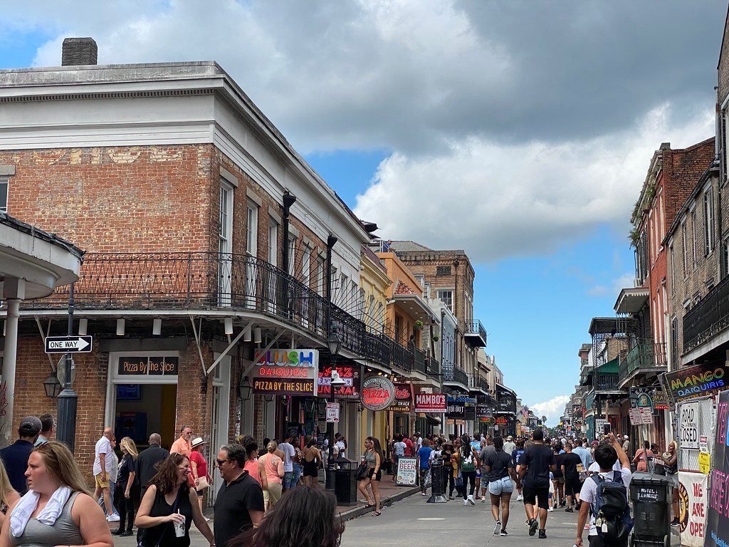 Bourbon Street's Royal, Not Whiskey, Namesake (4thgenrobot, Flickr, CC BY 2.0)