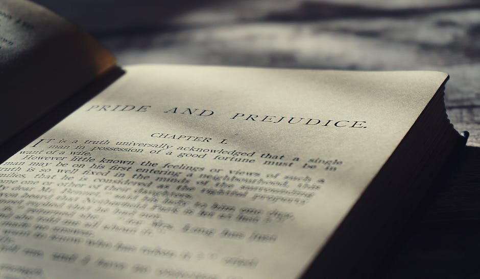 Pride and Prejudice by Jane Austen (1894) - A Golden Peacock and a Publishing First (Image Credits: Pexels)
