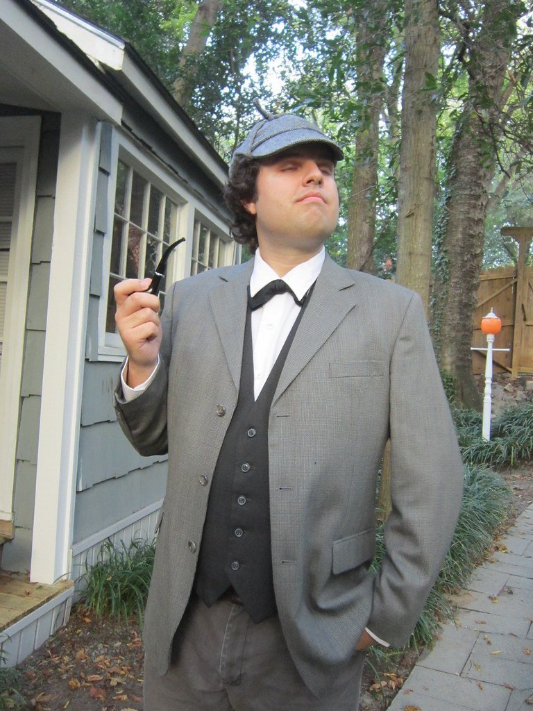 1. Sherlock Holmes - Created by Arthur Conan Doyle (moonlightbulb, Flickr, CC BY 2.0)