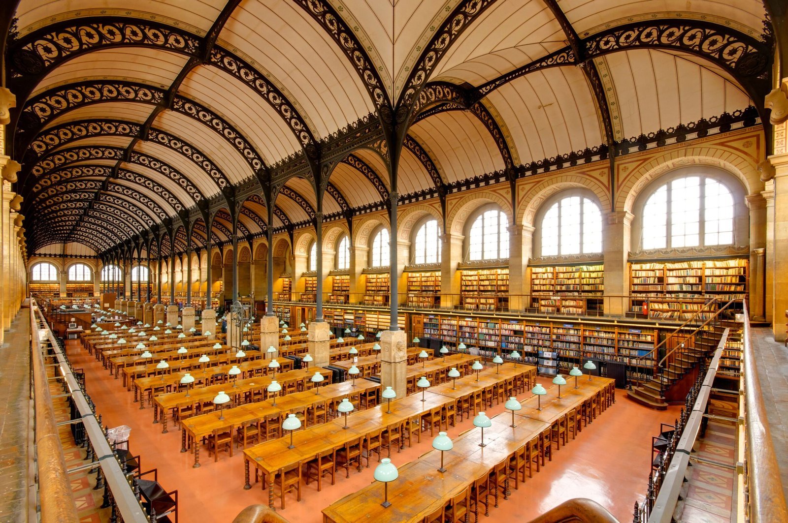 10. Sainte-Geneviève Library, Paris (By Marie-Lan Nguyen, CC BY 2.0 fr)