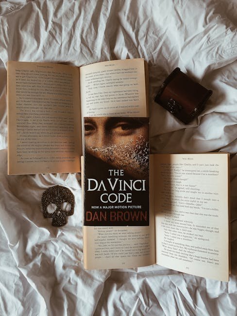 The Da Vinci Code by Dan Brown (Image Credits: Pexels)