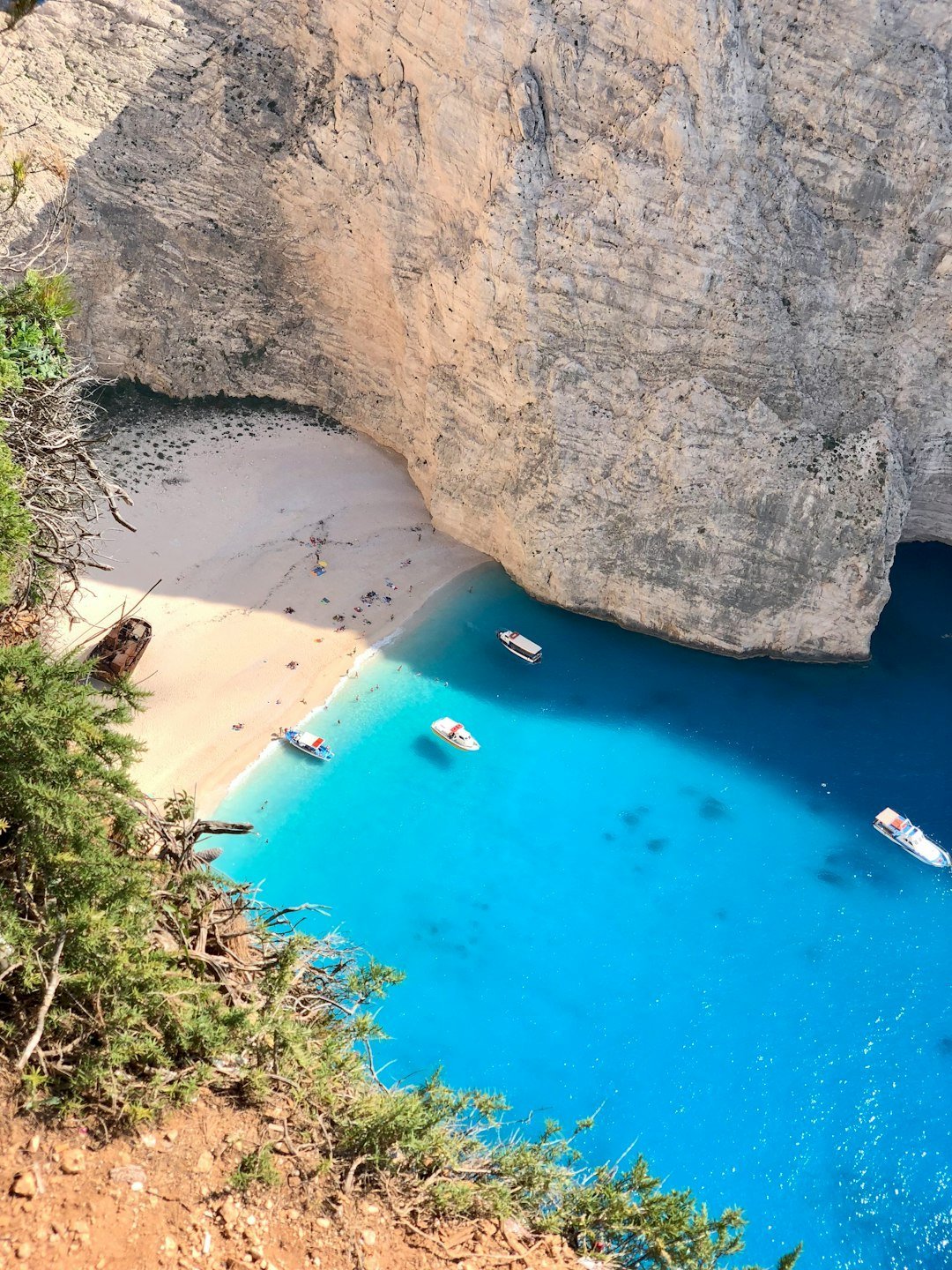 9. Navagio Beach (Shipwreck Beach), Zakynthos, Greece (Image Credits: Unsplash)