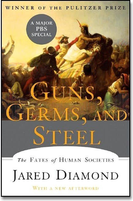 4. Guns, Germs, and Steel by Jared Diamond (Image Credits: Flickr)