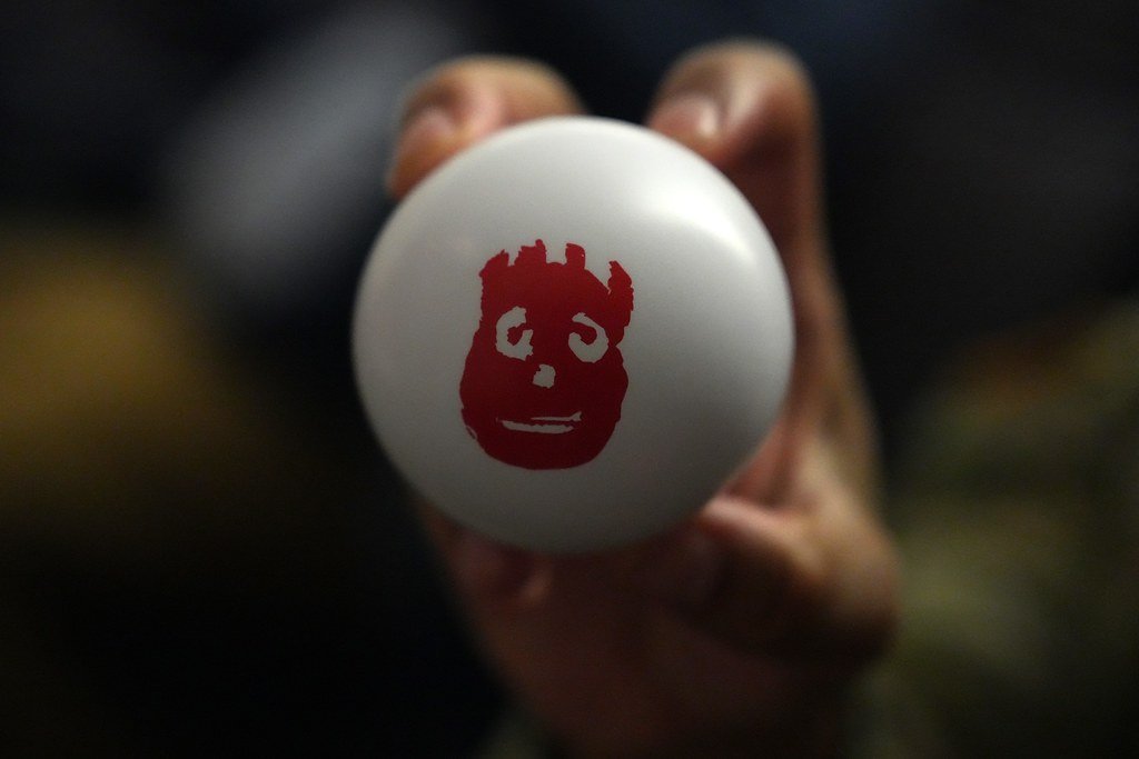 Wilson Volleyball from Cast Away (2000) (USAGFortMeade, Flickr, CC BY 2.0)