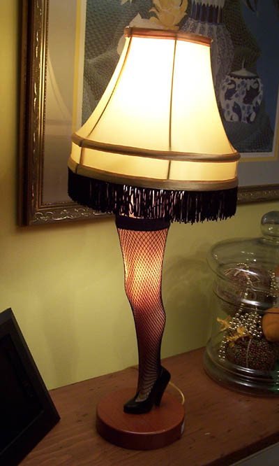 Leg Lamp from A Christmas Story (1983) (jelene, Flickr, CC BY 2.0)